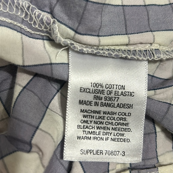 a.n.a Blue and White Maxi Sundress with Flutter Sleeves size XXL - Picture 8 of 8